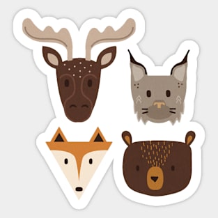 Canadian Creatures Sticker